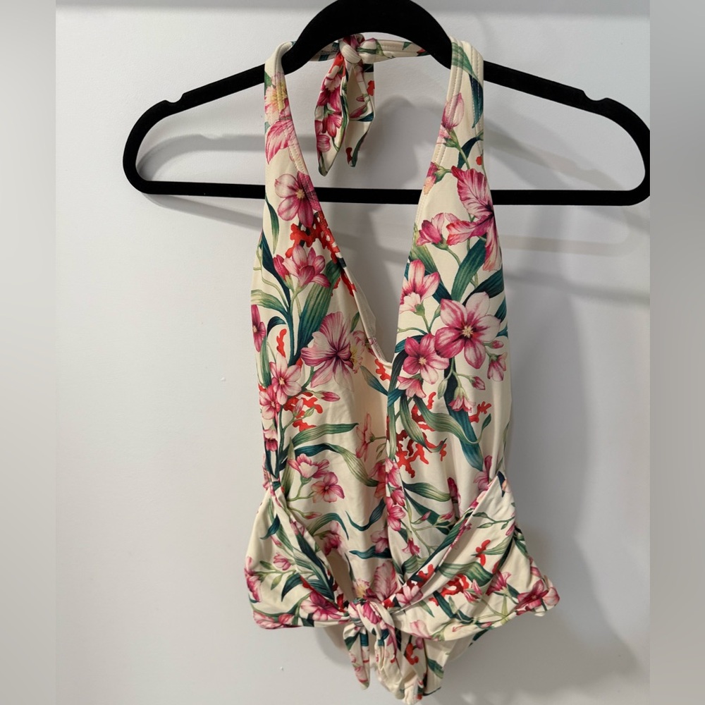 Carmen Marc Valvo Swimsuit with Waist Cinch